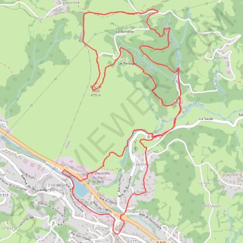 Rando du Puy de Wolf GPS track, route, trail
