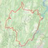 Tour de la Petite Montagne - Thoirette GPS track, route, trail
