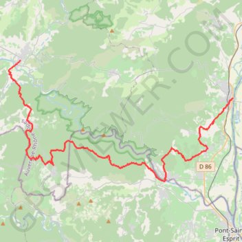 GTA6 VallonPtd_Arc Bg StAndeol GPS track, route, trail
