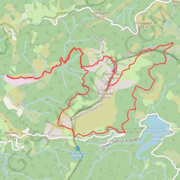 Circular en Aiako Harriak GPS track, route, trail