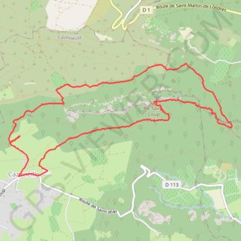 Pic saint-Loup GPS track, route, trail