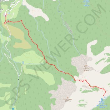 Du Refuge de la Caranca a Prats-Balaguer GPS track, route, trail