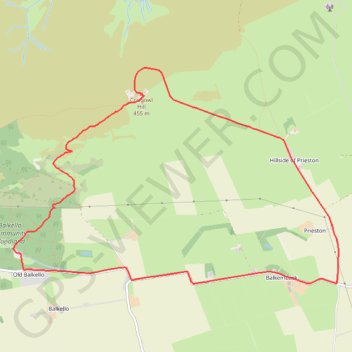 Craigowl Hill Loop GPS track, route, trail