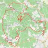 Rando des martinets vtt 40 km GPS track, route, trail