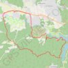 Lac de Saint Cassien GPS track, route, trail
