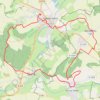 Randonnée des feuilles mortes - Château Salins GPS track, route, trail