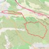Balade sur colline de lancon-La Fare les Oliviers GPS track, route, trail