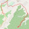 Randonnée cascade Ciater GPS track, route, trail