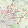 Atomium - Tervuren (No roadworks) GPS track, route, trail