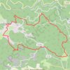 Lacrouzette GPS track, route, trail