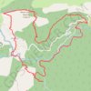 Vascogne - Cascade Vegay - Aiglun - Mont Saint Martin GPS track, route, trail