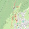 Autrans GPS track, route, trail
