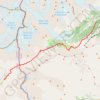 TMB Les Mottets Courmayeur Chécroui GPS track, route, trail