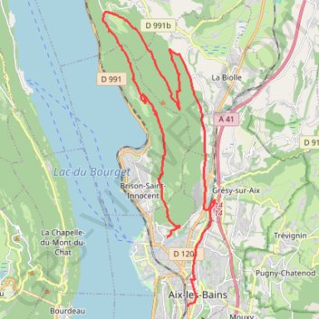 Rando Chambotte GPS track, route, trail