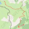 Le lac d'Arlet depuis les forges d'Abel au lac d'Arlet - Vallée d'Aspe (64) GPS track, route, trail