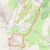 Vallon des Creux Noirs (Courchevel) GPS track, route, trail