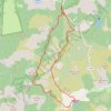 Haut Languedoc - Douch - PR Circuit du Valais GPS track, route, trail