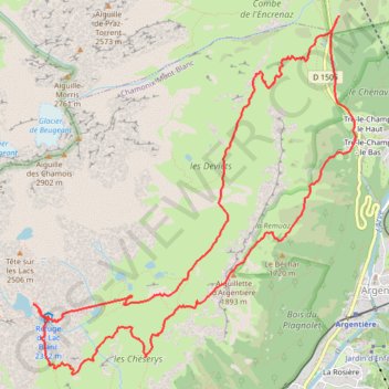 20-07-16 Aiguilles Rouges GPS track, route, trail