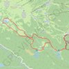 Tour du lac d'aude par les Angles GPS track, route, trail