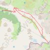 Col de la Savine et lacs Giaset GPS track, route, trail