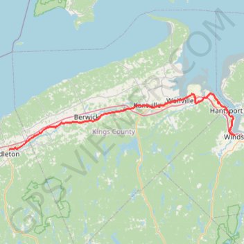 Wilmot - Falmouth GPS track, route, trail
