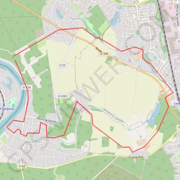 Seine Port GPS track, route, trail