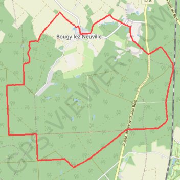 Rando Bougy-lez-Neuville GPS track, route, trail