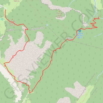 Plateau Parmelan GPS track, route, trail