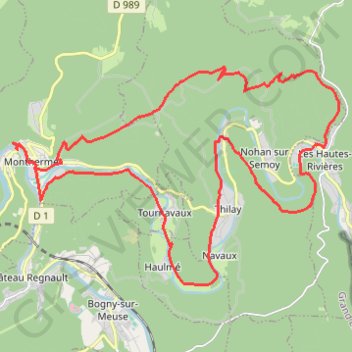 La Lyre GPS track, route, trail