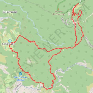 Le Haut Mafate GPS track, route, trail