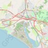 Irvine, Scotland to Stevenston and back GPS track, route, trail