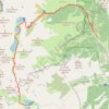 Mercantour - de Casterino au refuge des Merveilles GPS track, route, trail