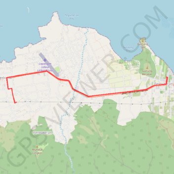 Bali - Pemuteran GPS track, route, trail