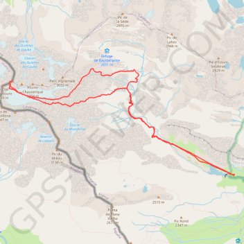 Vignemale par ossoue GPS track, route, trail