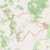 Aubeterre sur Dronne 25.8 kms GPS track, route, trail