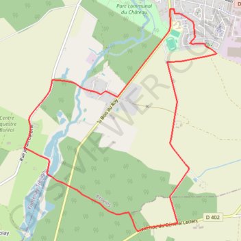 Balade Fontenay-Trésigny GPS track, route, trail