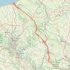 De Vigny à Dieppe et retour GPS track, route, trail