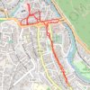 Visite de Foix GPS track, route, trail