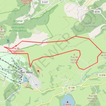 Tour de la Plaine des Montons GPS track, route, trail