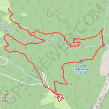 Tour de Charminelle GPS track, route, trail
