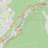 Les sources de l'Arveyron GPS track, route, trail