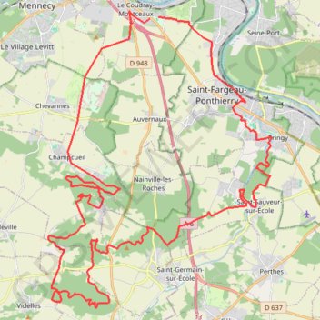 VTT_DEFV2_55 KM GPS track, route, trail