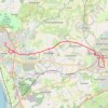 Irvine, Scotland to Kilmarnock and back GPS track, route, trail