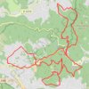 La vallée du Loup & Roquefort Les Pins GPS track, route, trail