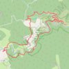 Le tour des gorges de la Méouge GPS track, route, trail