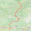 GR77 Du Saut de Vézoles (Hérault) au Signal de l'Alaric (Aude) GPS track, route, trail
