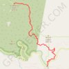 Strawberry Peak Trail from Redbox GPS track, route, trail