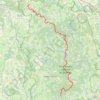 GR13 De Saint-Père (Yonne) à Glux-en-Glenne (Nièvre) GPS track, route, trail