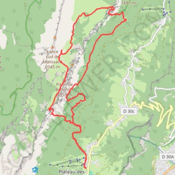 L'aulp du Seuil GPS track, route, trail
