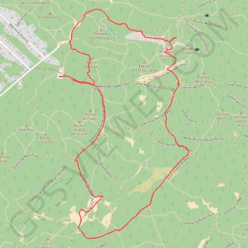 Rando aux 3 pignons GPS track, route, trail